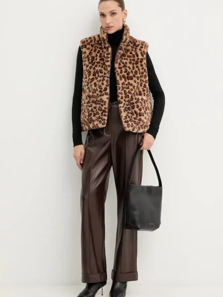 Жилет Morgan коричневый