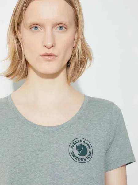 Футболка Fjallraven Logo T-shirt W зелений