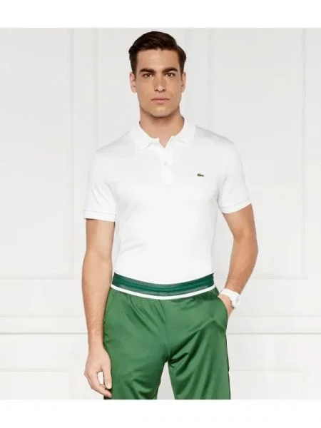 Lacoste Polo | alb