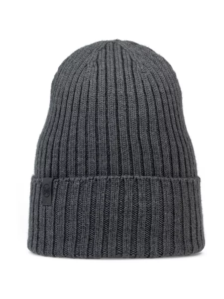 Pletený čepice Buff šedý