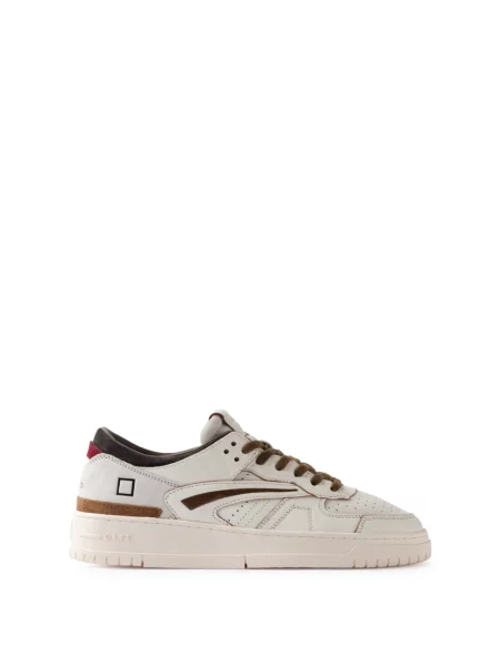 Sneakersy D.a.t.e. skórzane białe