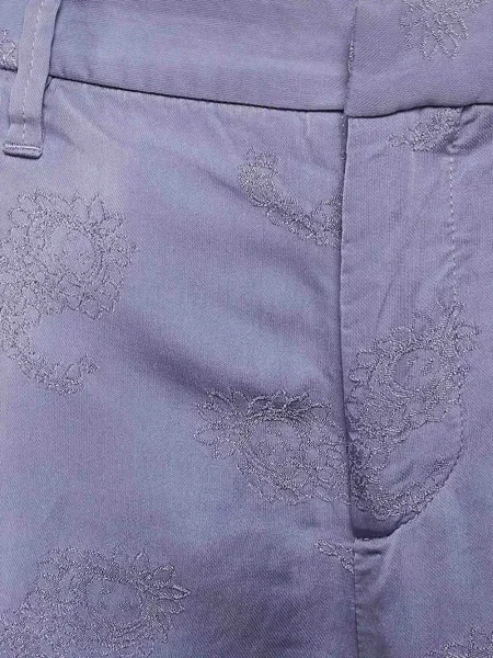 Ριγέ παντελόνι Zadig&voltaire μωβ