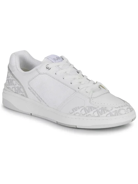 Pantofi Michael Michael Kors cu șireturi din dantelă alb
