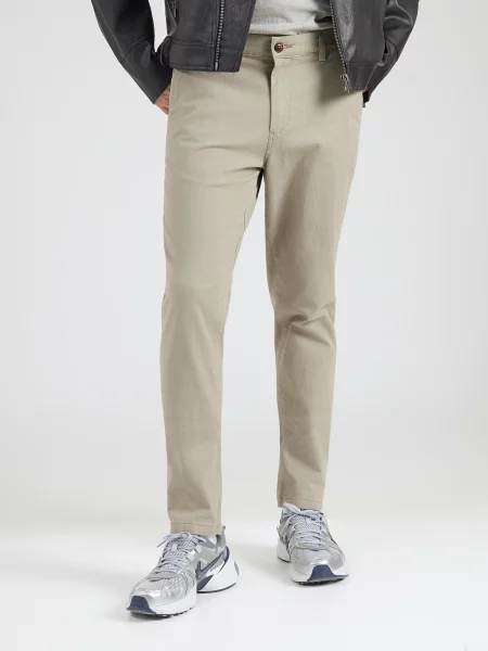JACK & JONES Chino hlače JWHMARCO FURY blata