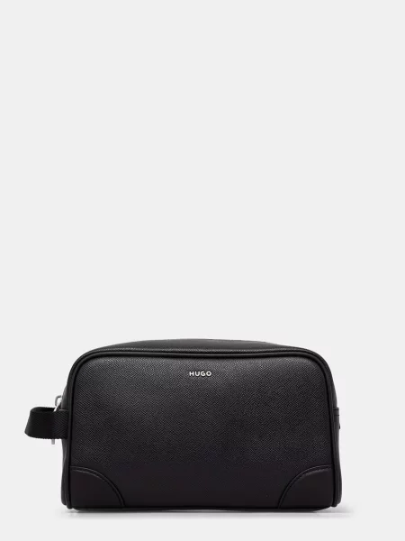 HUGO Geantă pentru cosmetice Go-Bag negru