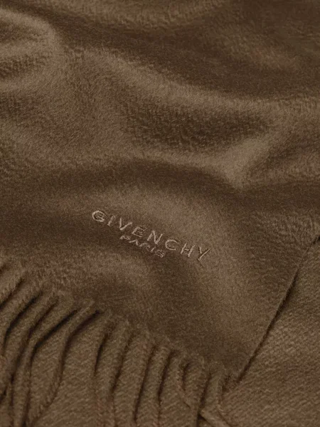Fular Givenchy din cașmir maro