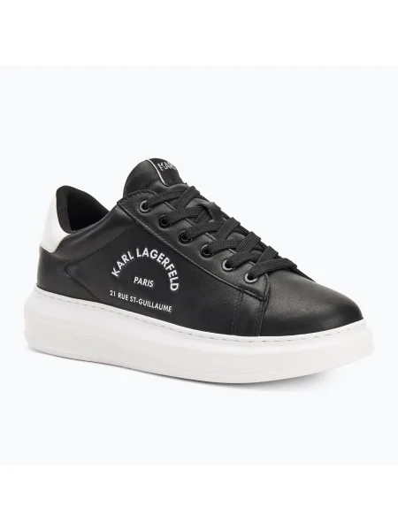 Pánske topánky KARL LAGERFELD Kapri Maison leather biela
