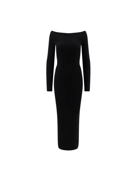 Sukienka Max Mara wełniana czarna