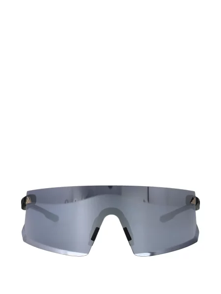 Ochelari de soare Adidas cu imprimeu geometric maro