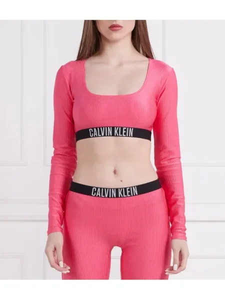 Fürdőruha Calvin Klein Swimwear rózsaszín