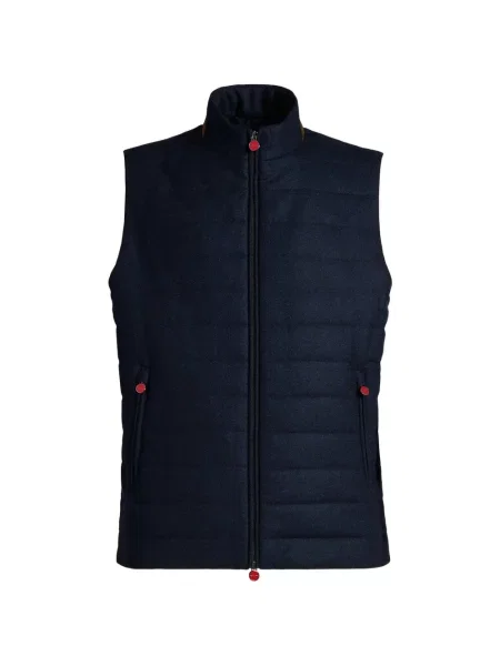 Vestă Kiton de lână albastru