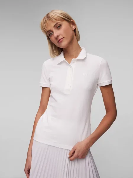 Lacoste Polo biały