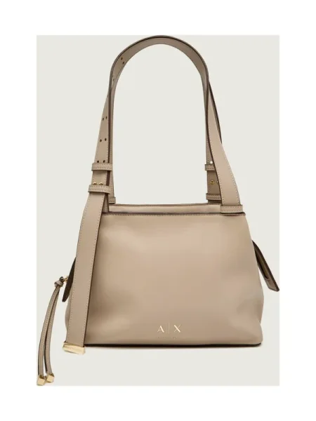 Armani Exchange Geantă pe umăr bej