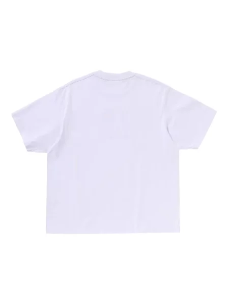 Tricou A Bathing Ape® cu imagine alb