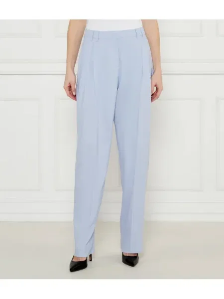 Marella Pantaloni NUPAR | flare fit albastru