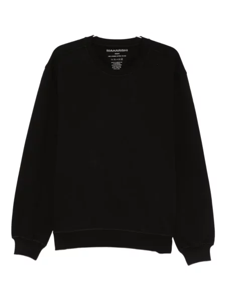 Hanorac crewneck Maharishi negru