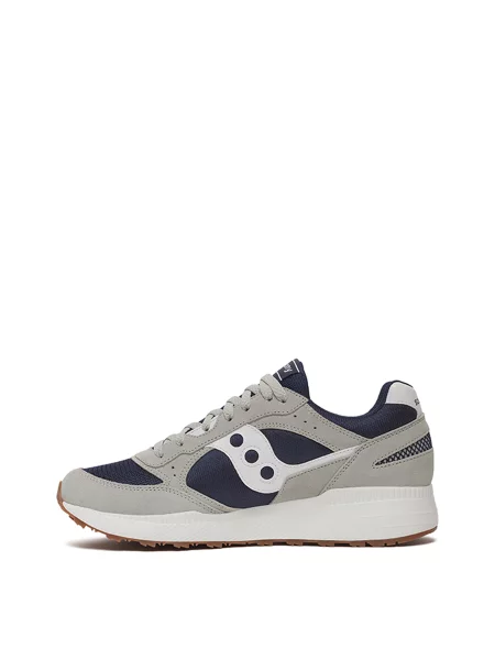 Замшевые повседневные кроссовки Saucony синие
