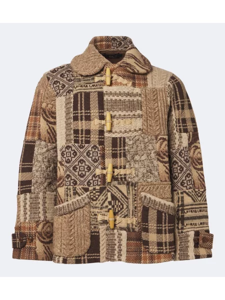 Cardigan Rrl de lână maro