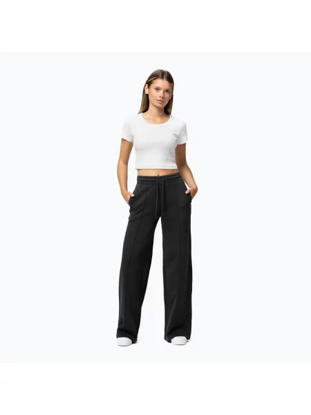 Pantaloni pentru femei Pitbull Lovia Wide washed dark graphite