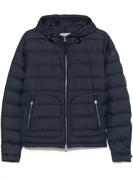 Geacă cu puf Moncler albastru