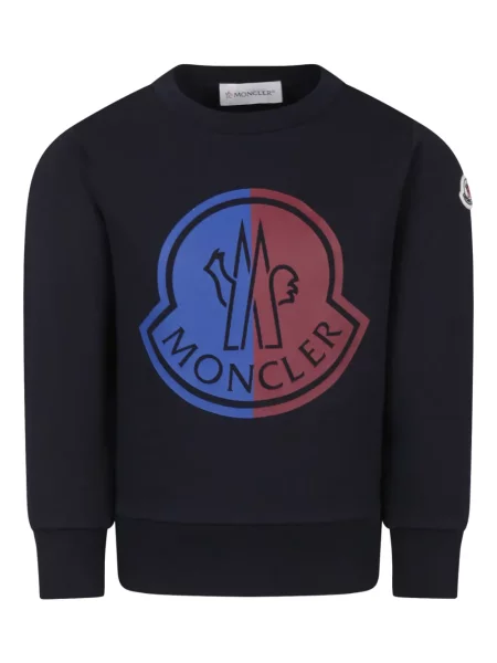 Bluza dziecięca Moncler Enfant niebieska