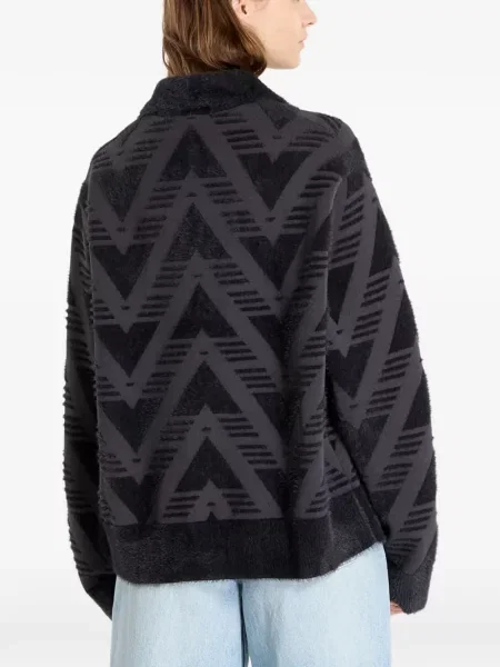 Spodnie cargo Adidas w paski klasyczne do biegania czarne