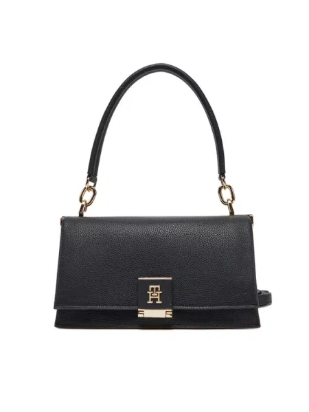 Tommy Hilfiger Τσάντα Th Her Med Crossover μαύρο