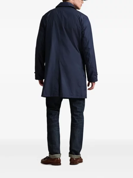 Ριγέ δερμάτινος κάλτσες Polo Ralph Lauren με κορδόνι μαύρο
