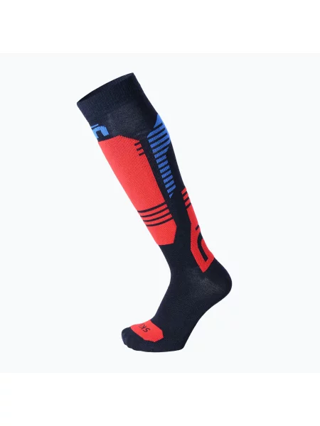 Șosete de schi pentru copii Mico Light Weightsuperthermo Merino Ski blu