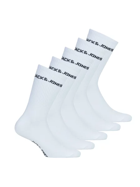 JACK & JONES Čarape crna bijela