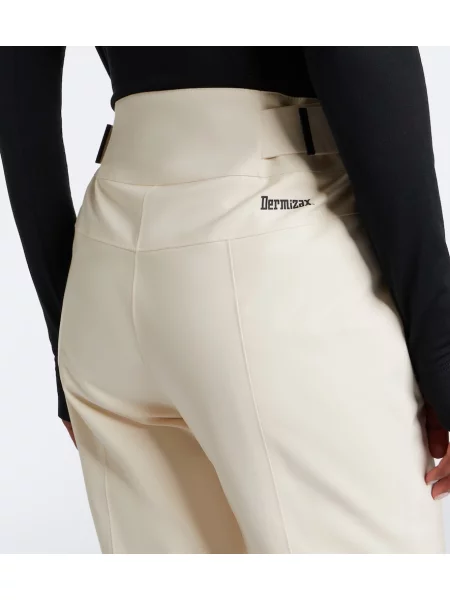 Pantaloni de schi Moncler Grenoble alb