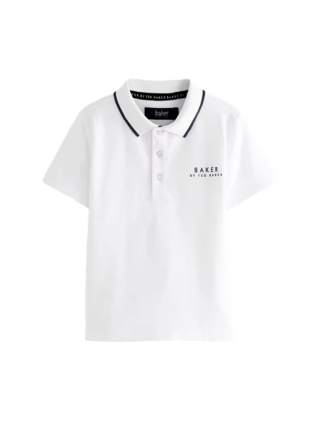 Baker by Ted Baker Tricou bleumarin alb