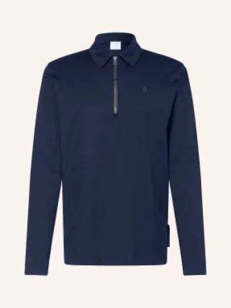 Bogner Jerseyové Polo Tričko tmavě modrá