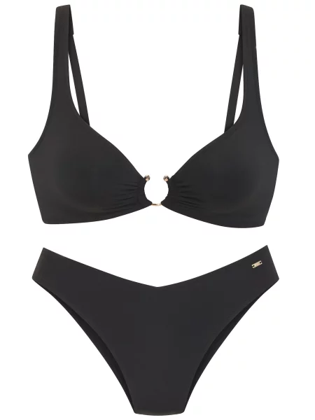 FRENCH CONNECTION Costum de baie două piese negru
