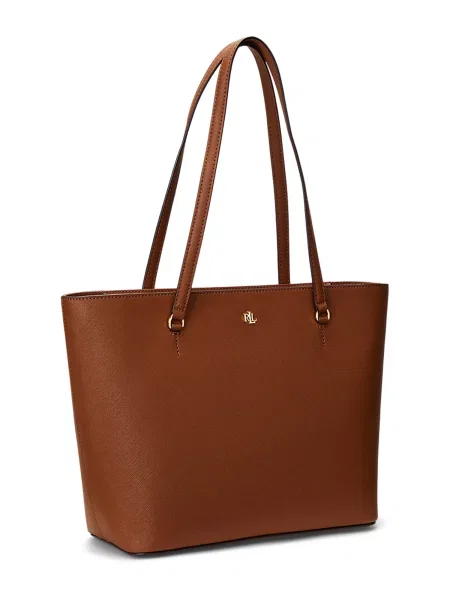 Kabelka Lauren Ralph Lauren hnědá