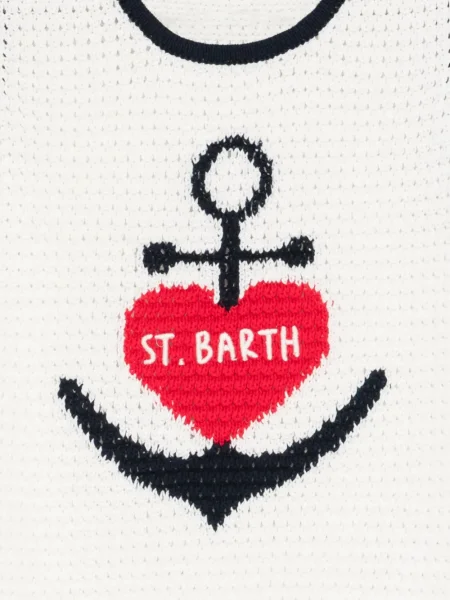 Top copii Mc2 Saint Barth alb