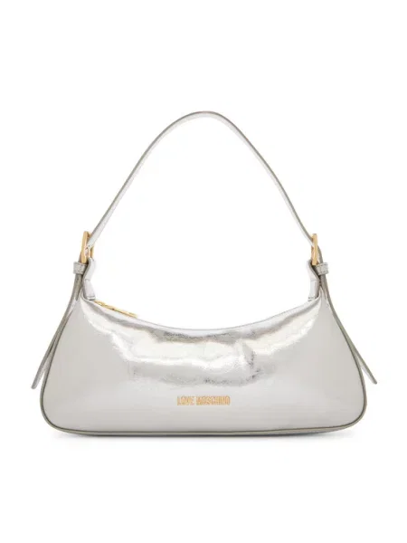 LOVE MOSCHINO Ročna torba Srebrna