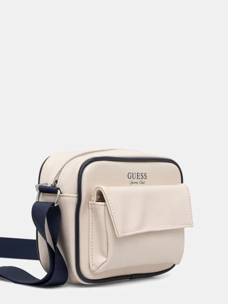 Кожаная сумка через плечо Guess