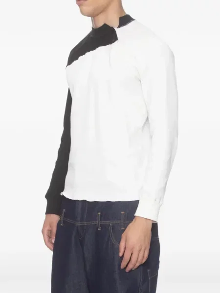 Tricou Spencer Badu asimetric alb