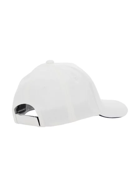 Czapka z daszkiem Emporio Armani biała