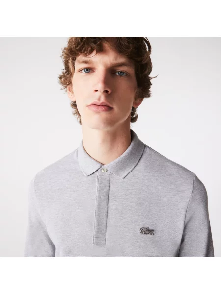 Lacoste поло PARIS polo сіре
