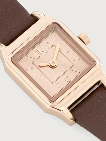 Calvin Klein női karóra Soft Form barna