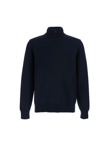 Kardigan Emporio Armani niebieski