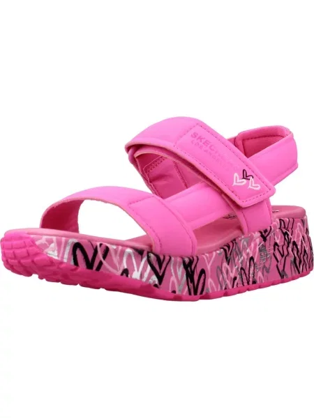 Sandały SKECHERS Rose różowe