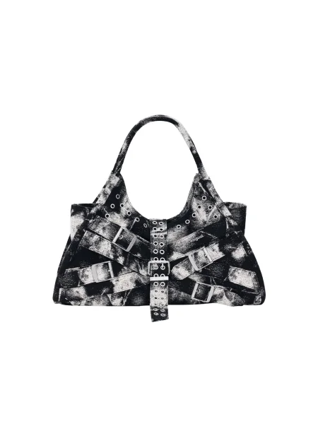 Pisemska torbica Desigual črna