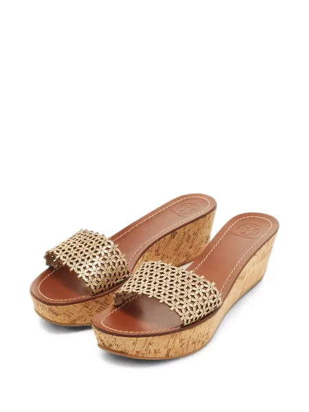 Sandale Tory Burch din piele cu pană