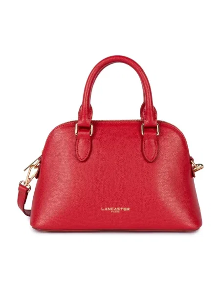 Torebka Lancaster skórzana czerwona