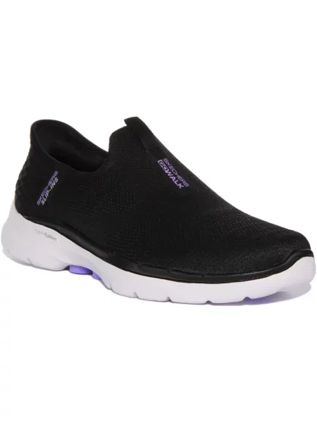 Sneakersy Skechers wsuwane czarne