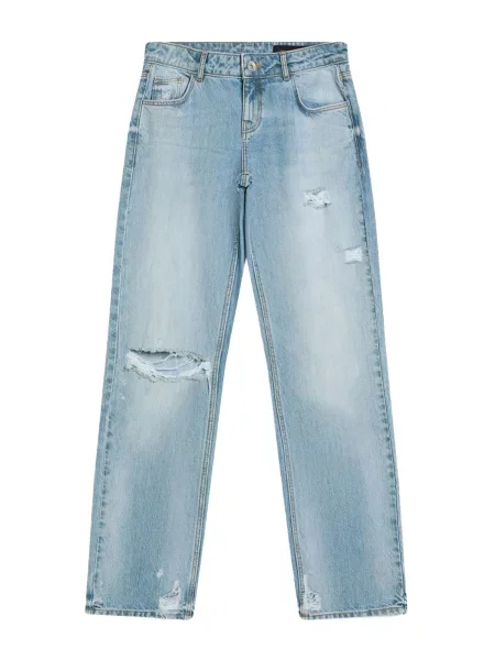 Bershka Džínsy denim modrá