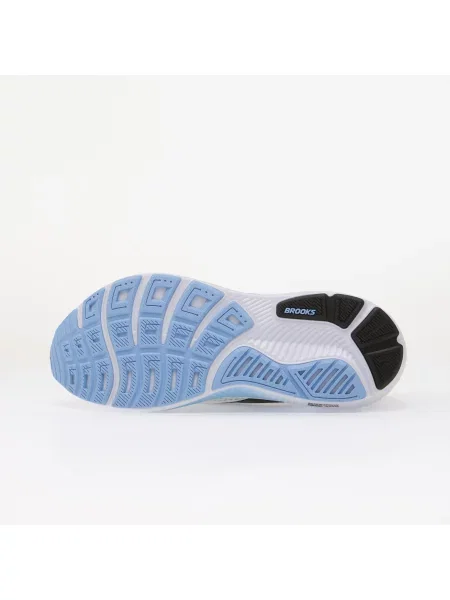 Pantofi Brooks Ghost 18 White/ Black/ Open Air alb